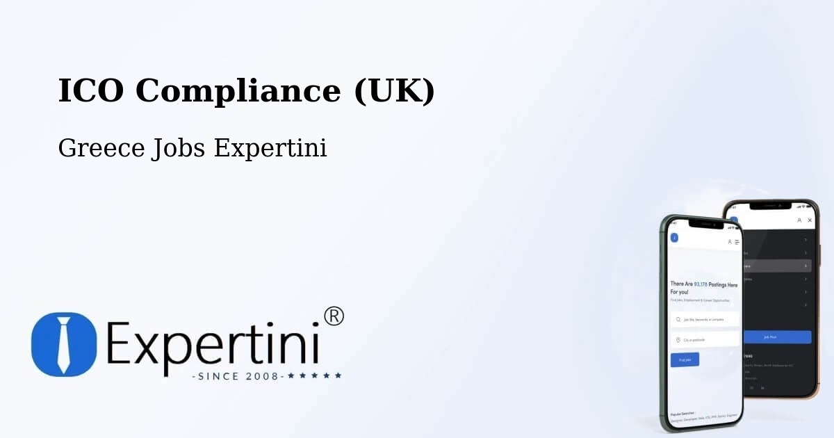 UK Data Protection & ICO Compliance – Stános - Greece Jobs Expertini