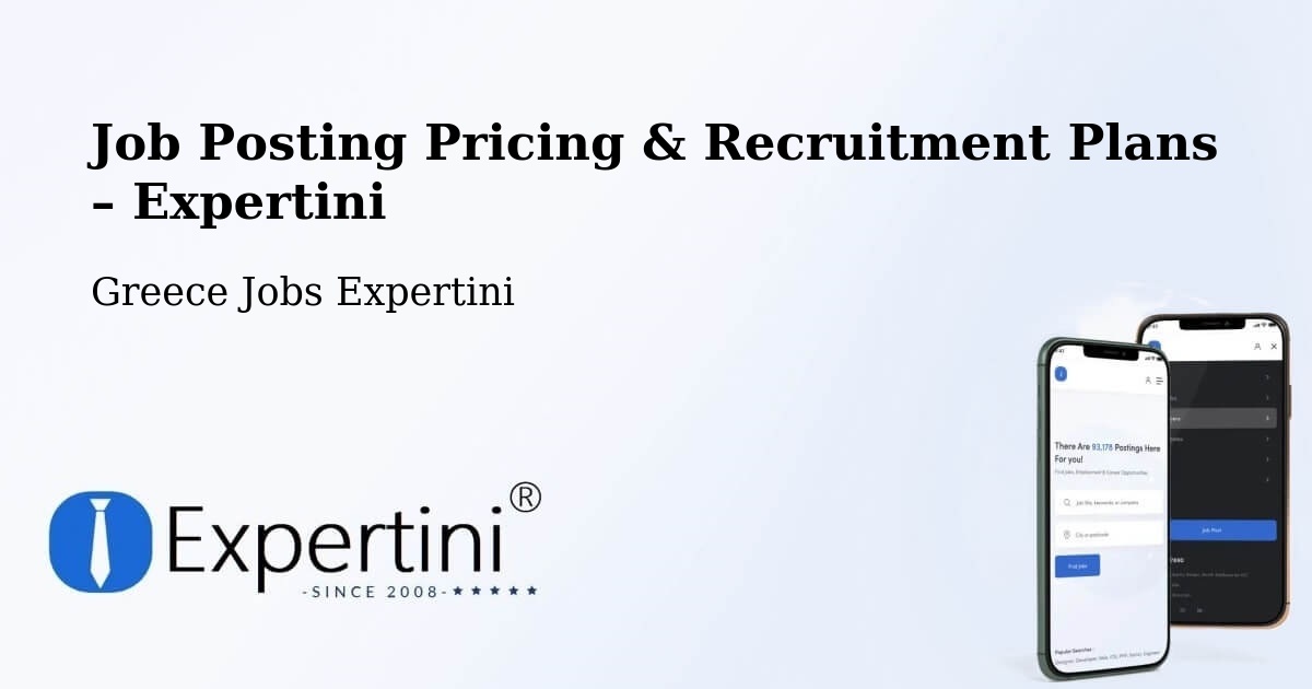 Job Posting Pricing & Recruitment Plans – Stános - Stános, Greece Jobs Expertini